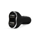 Autosvíčkový adaptér s USB a měřičem napětí